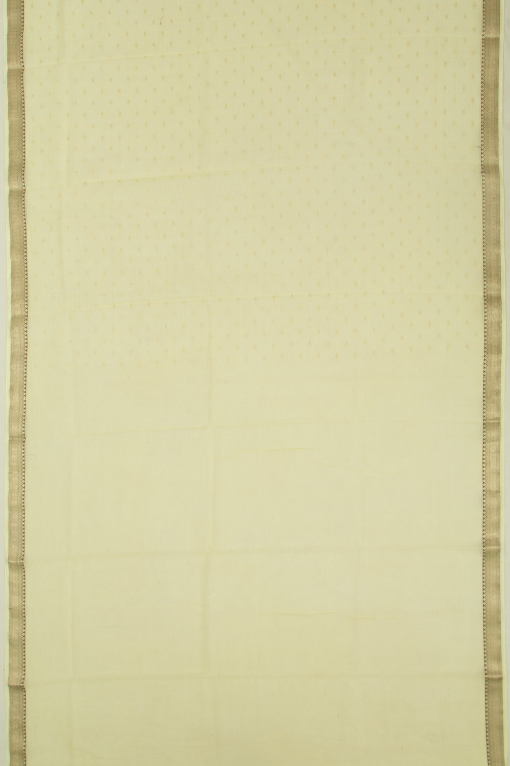 Kota Soft Silk Butta Lemon Yellow Saree