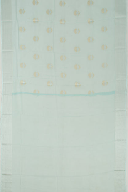 Kota Soft Silk Butta Pastel Blue Saree