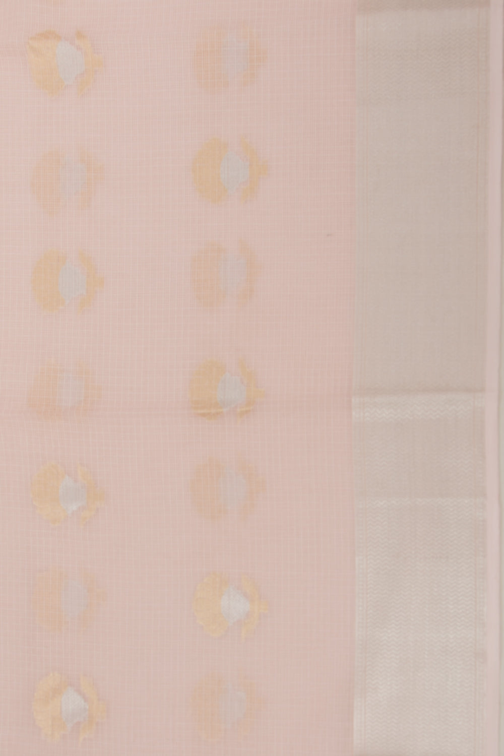 Kota Soft Silk Butta Peach Saree