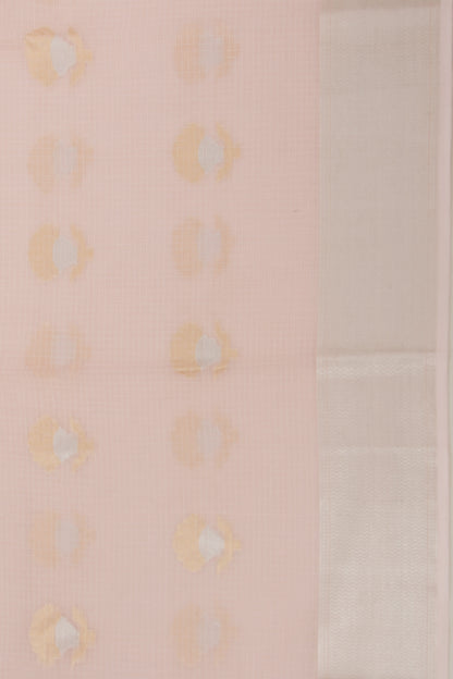 Kota Soft Silk Butta Peach Saree