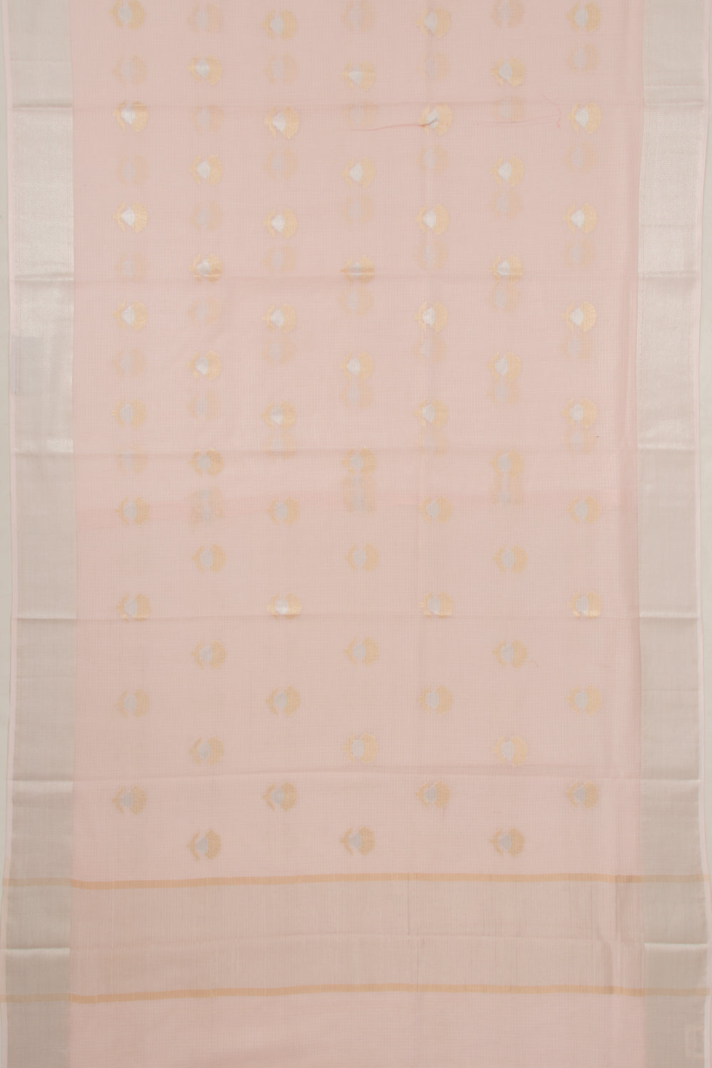 Kota Soft Silk Butta Peach Saree