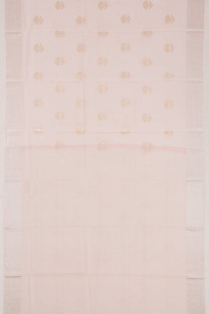 Kota Soft Silk Butta Peach Saree