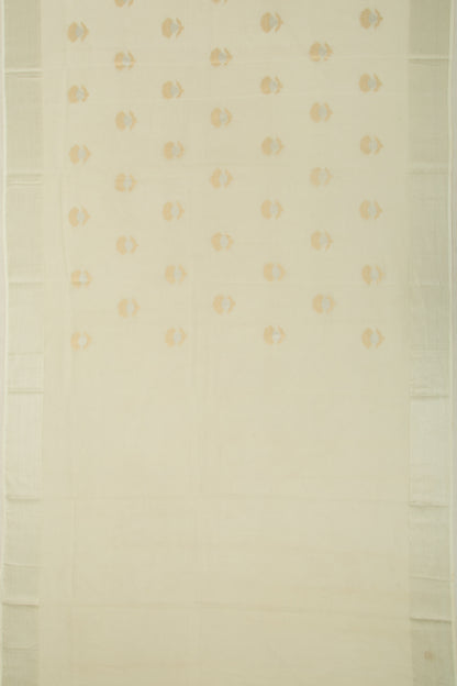 Kota Soft Silk Butta Pastel Yellow Saree