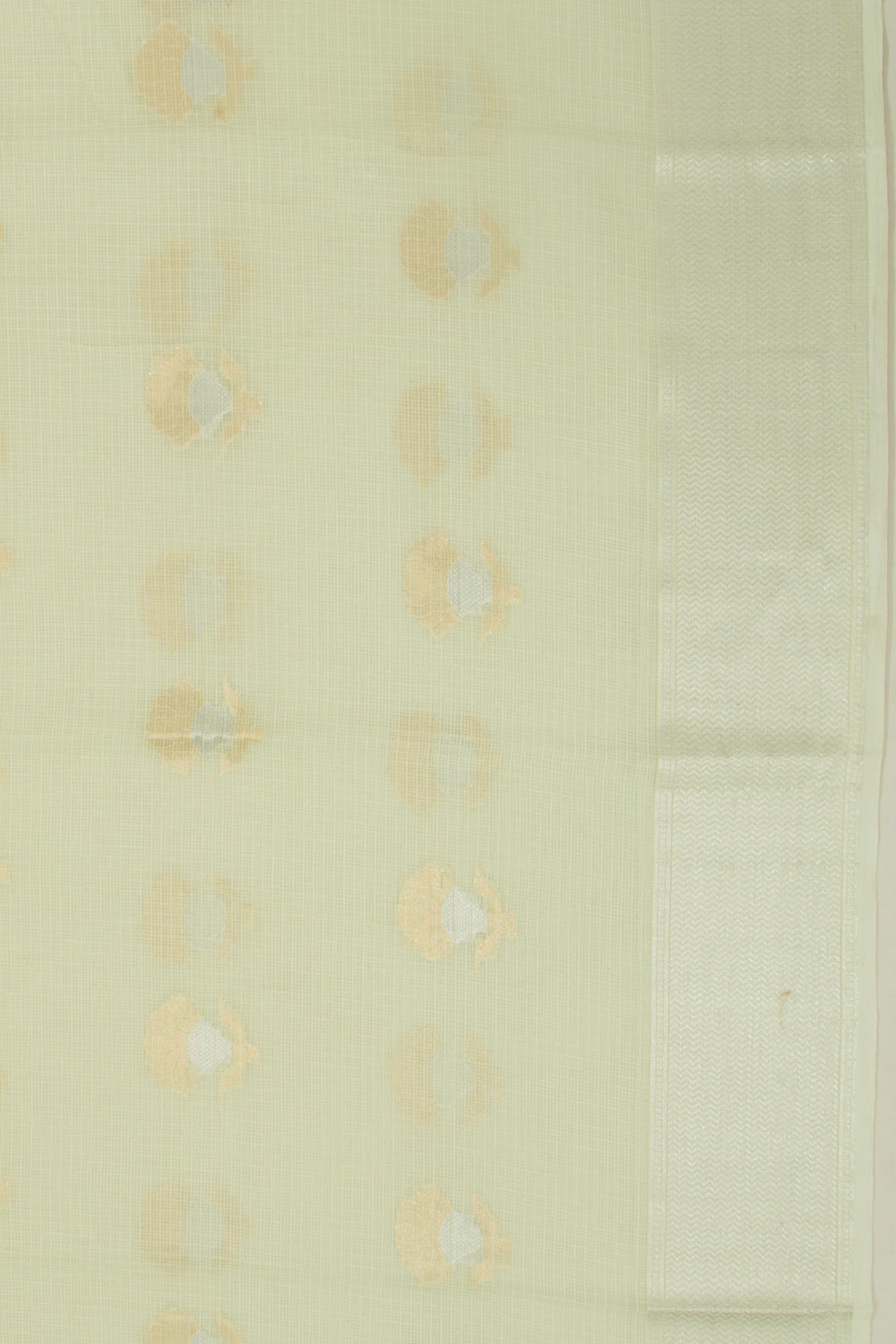 Kota Soft Silk Butta Pastel Green Saree