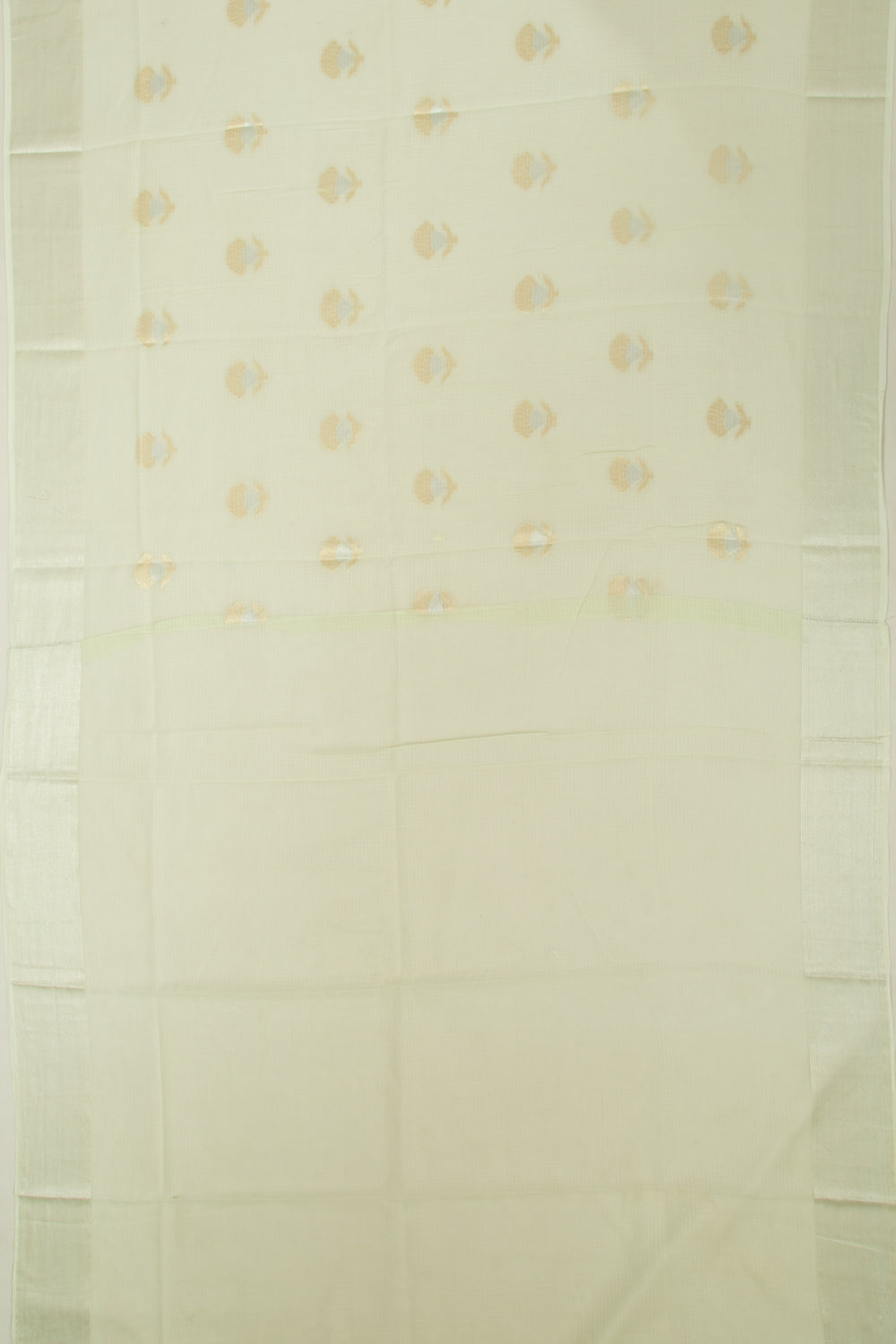 Kota Soft Silk Butta Pastel Green Saree