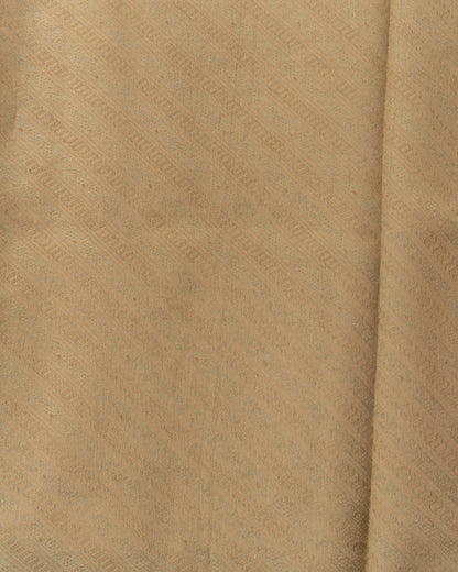 Banarasi Silk Katan Butta Peach Saree With Rakhi And Gift Box