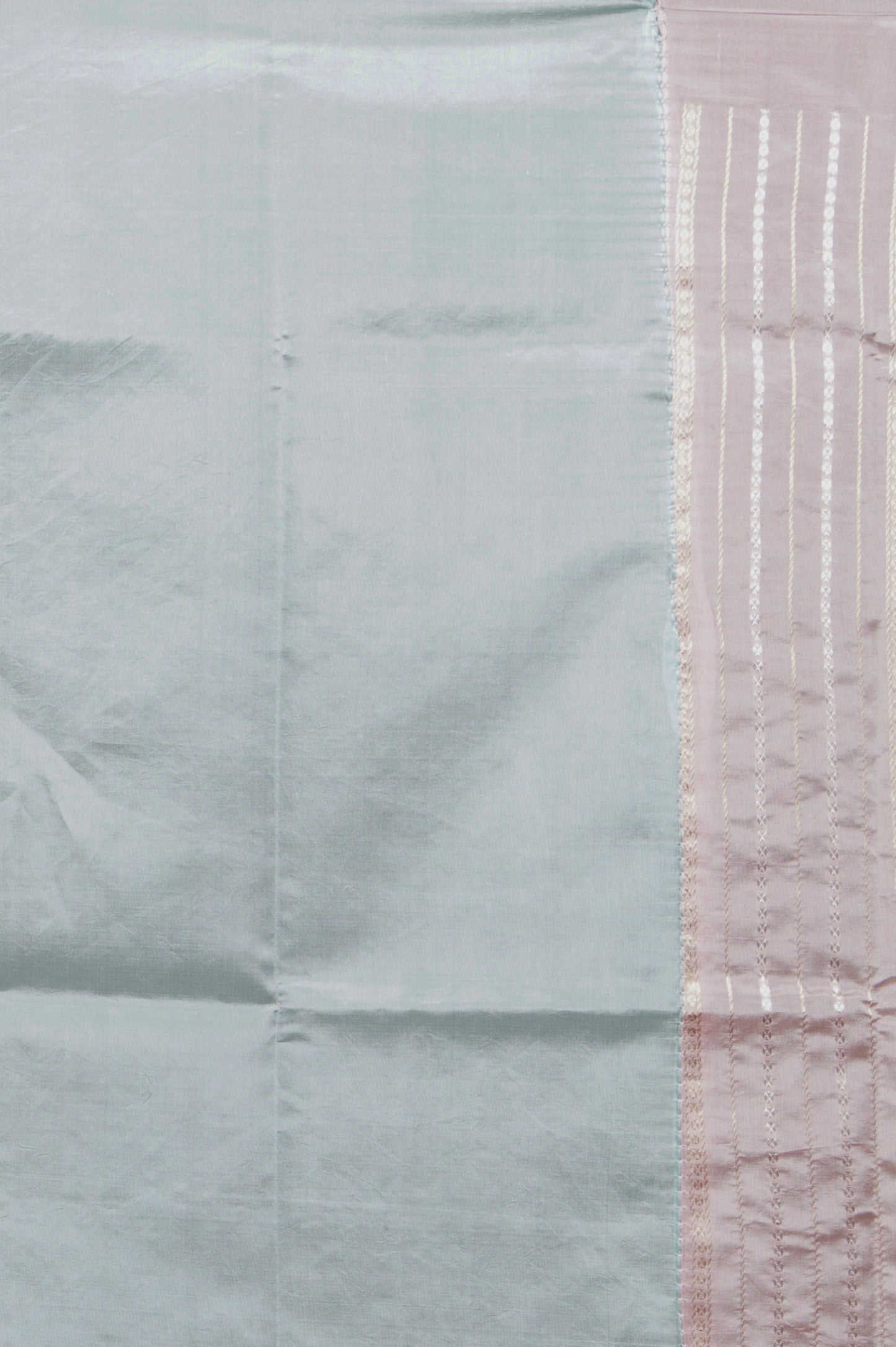 Banarasi Silk Katan Brocade Baby Pink Saree