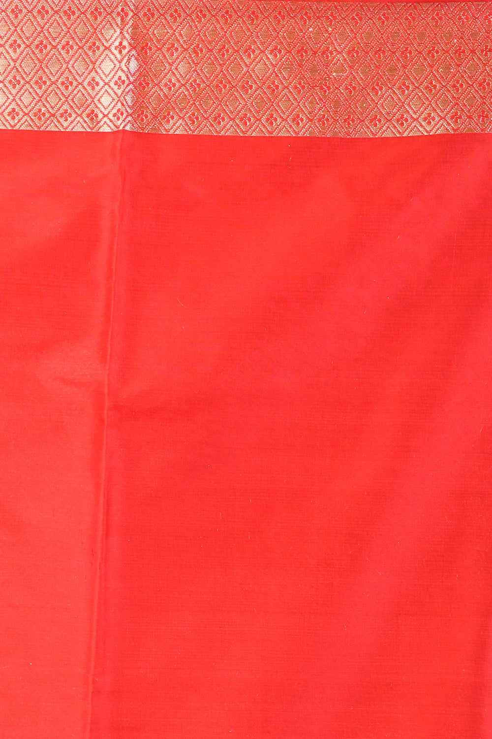 Banarasi Silk Jaal Red Saree