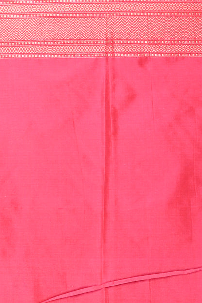 Banarasi Silk Brocade Pink Saree