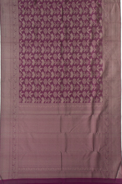 Taranga Kanchi Silk Brocade Purple Saree