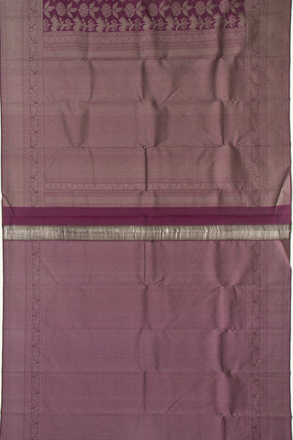 Taranga Kanchi Silk Brocade Purple Saree