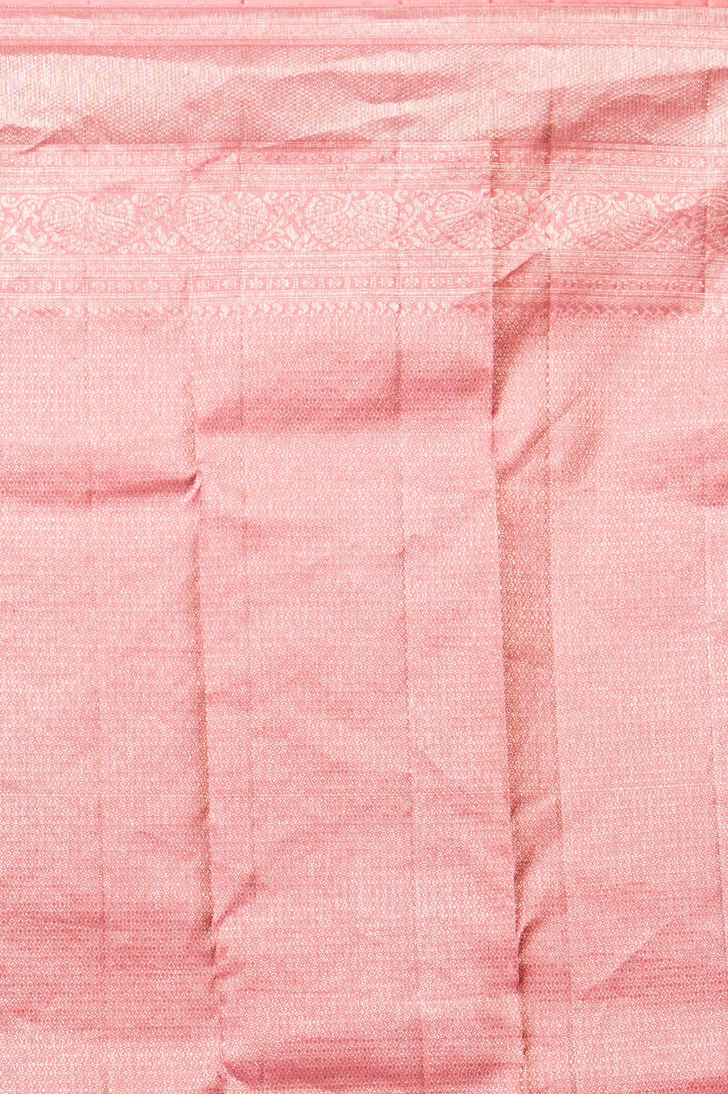 Taranga Kanchi SIlk Jaal Pink Saree