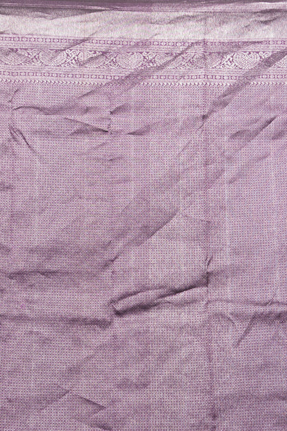 Taranga Kanchi Silk Jaal Purple Saree