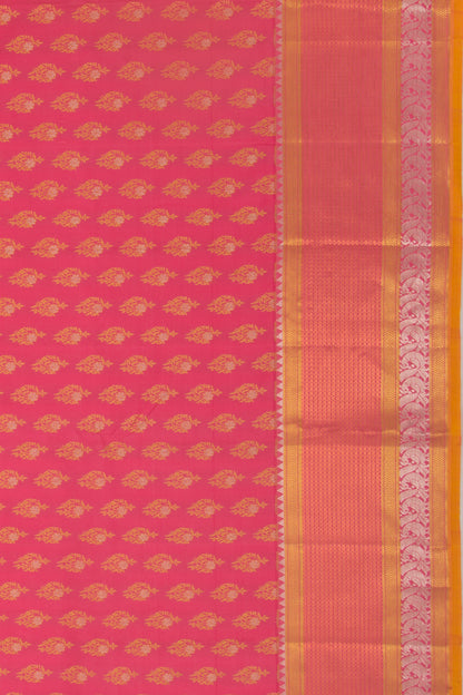 Kanchipuram Silk Butta Pink Saree