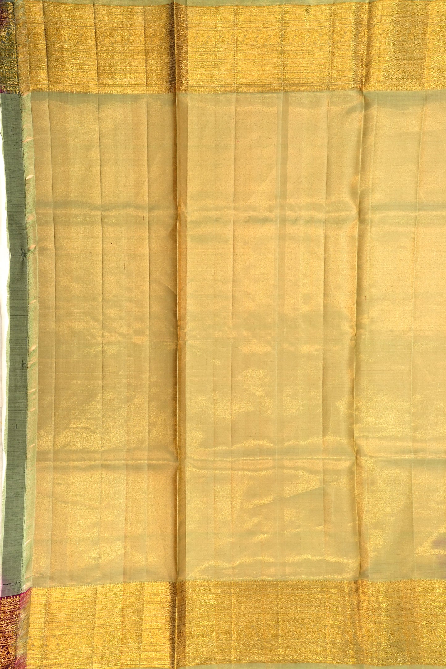 Kanchipuram Silk Tissue Butta Lavender Saree