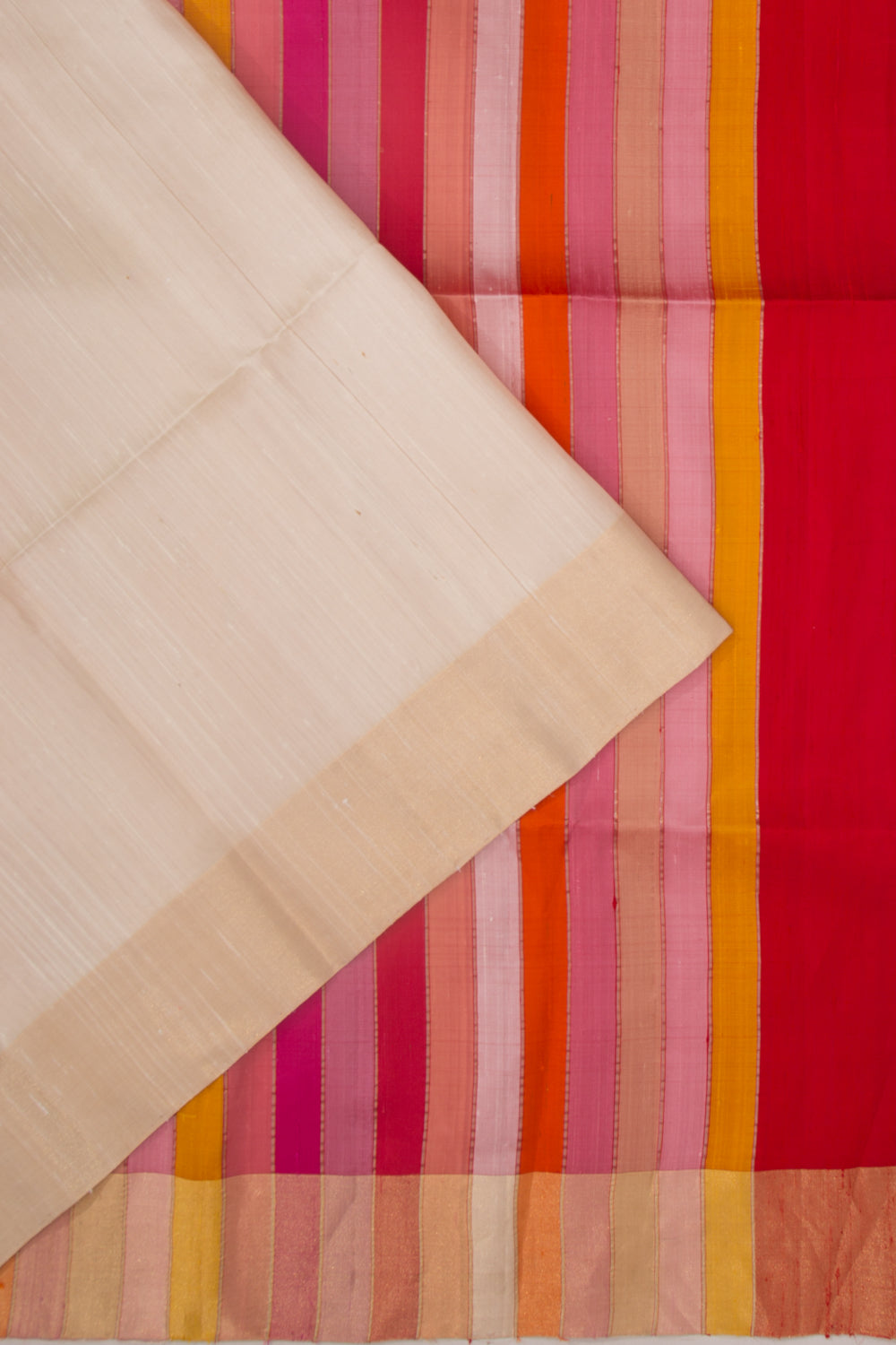 Coimbatore Soft Silk Plain Beige Saree