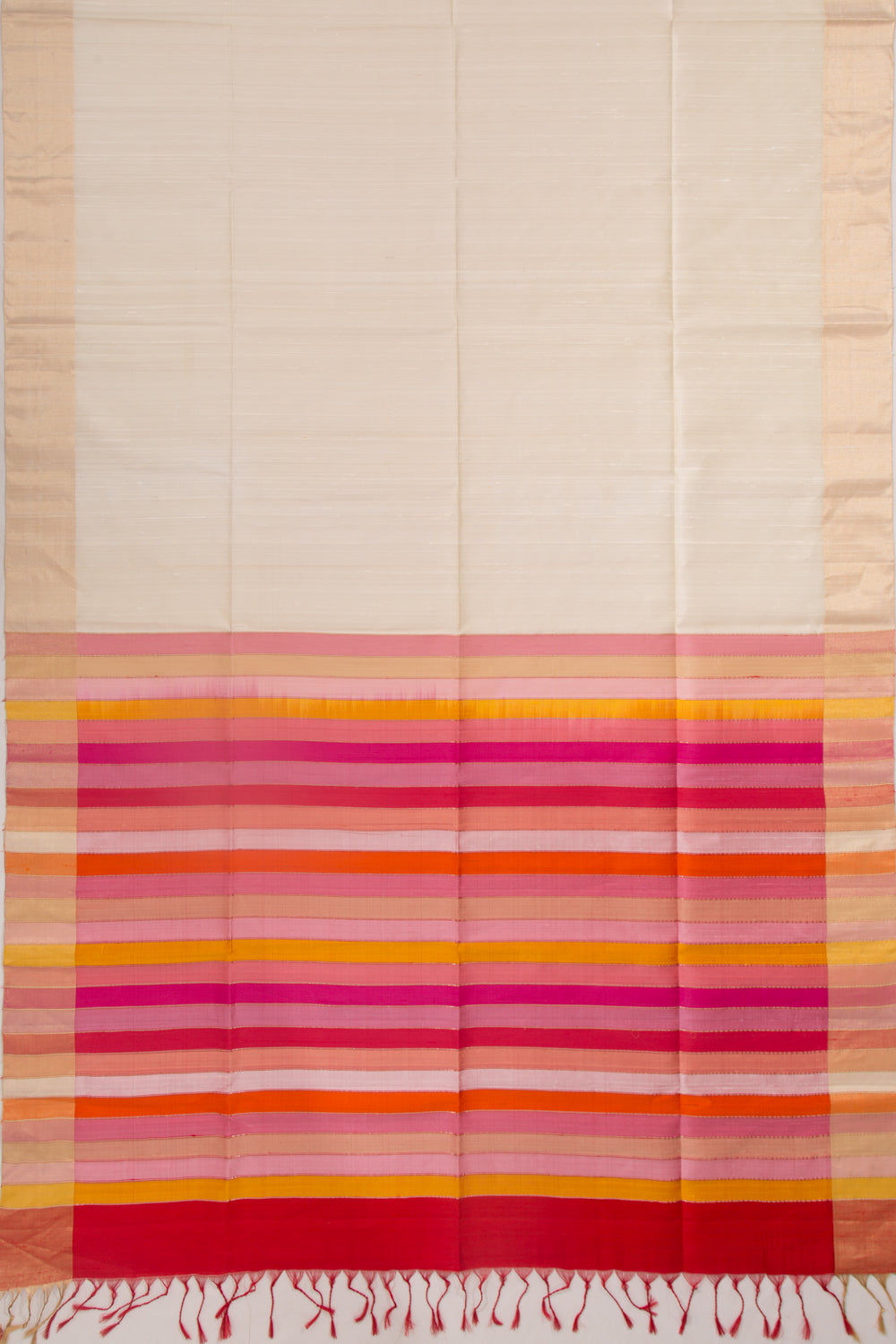 Coimbatore Soft Silk Plain Beige Saree