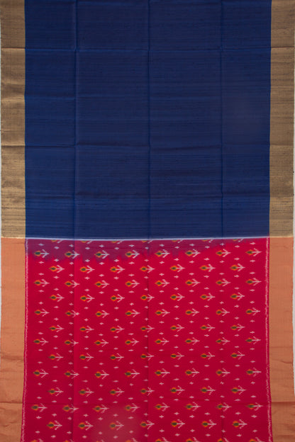 Coimbatore Soft Silk Plain Royal Blue Saree