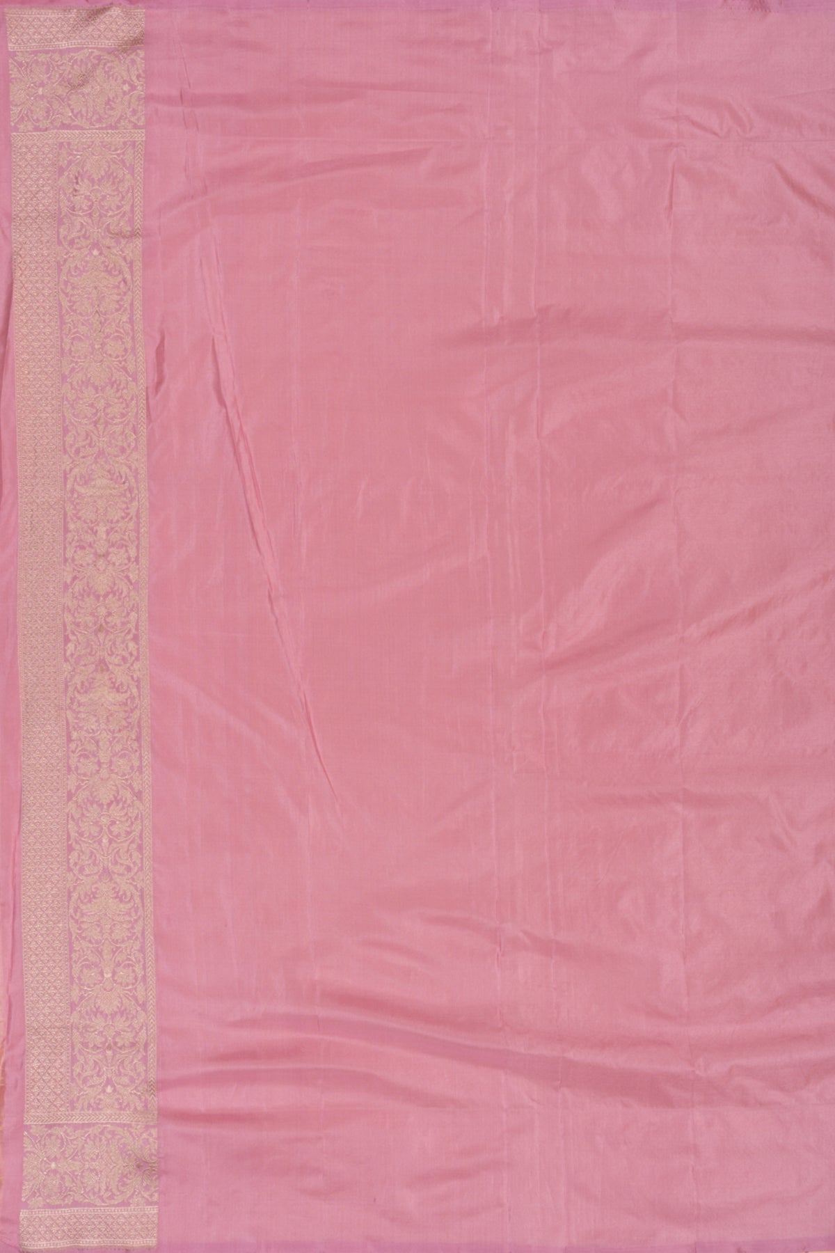 Banarasi Silk Brocade Pink Saree
