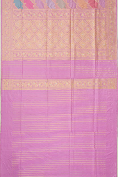 Banarasi Silk Jaal Rangkat Saree