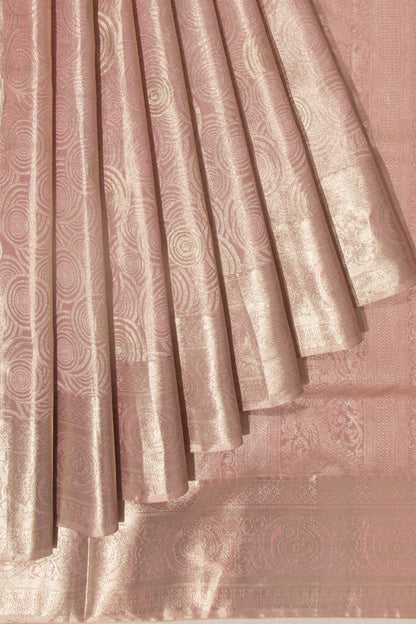 Taranga Kanchi Silk Tissue Brocade Lavender Saree