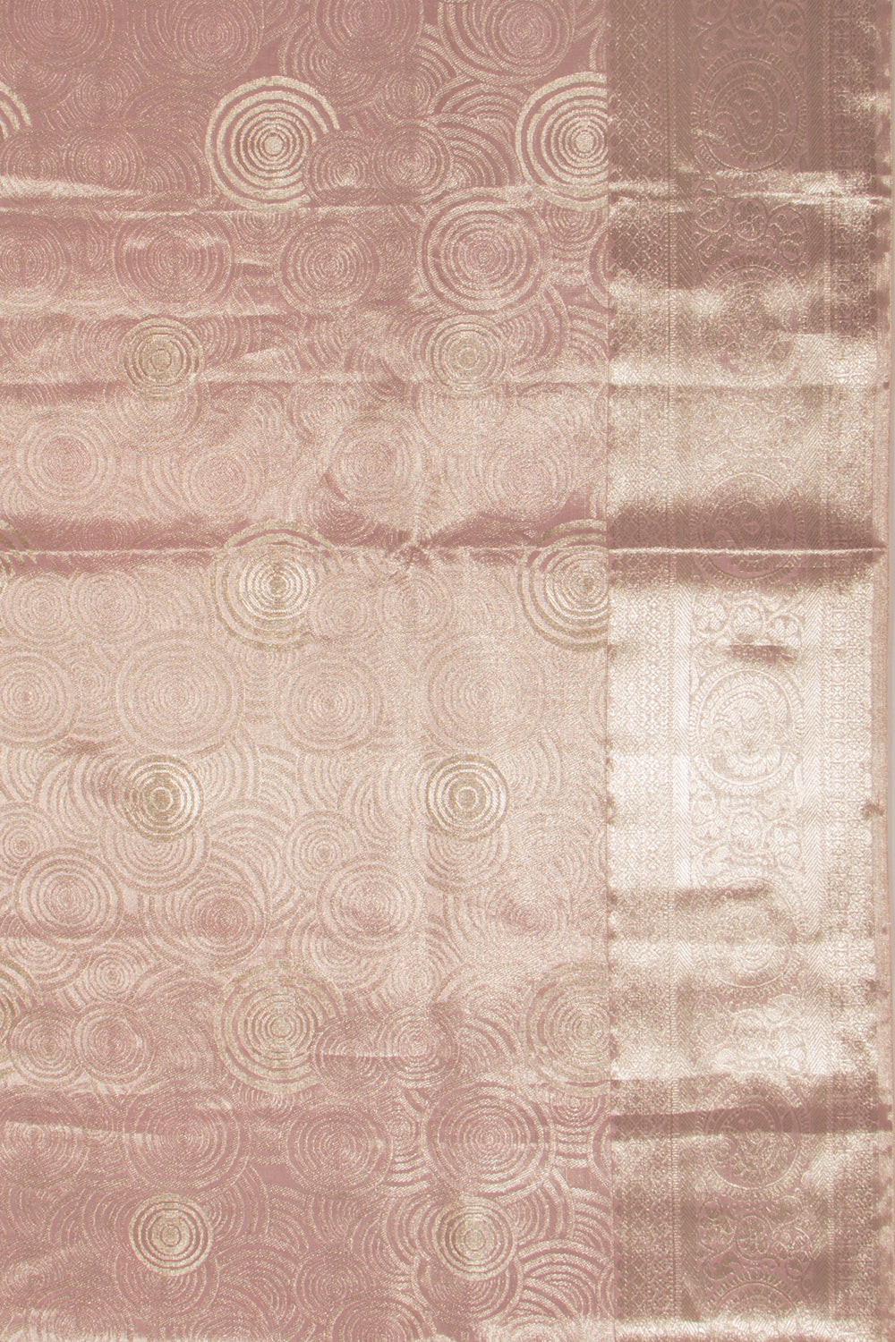 Taranga Kanchi Silk Tissue Brocade Lavender Saree