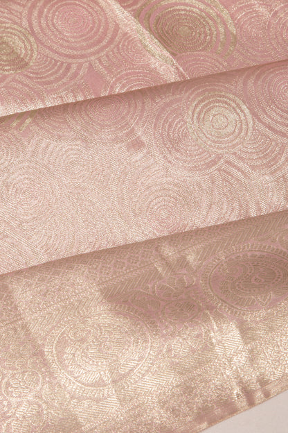 Taranga Kanchi Silk Tissue Brocade Lavender Saree