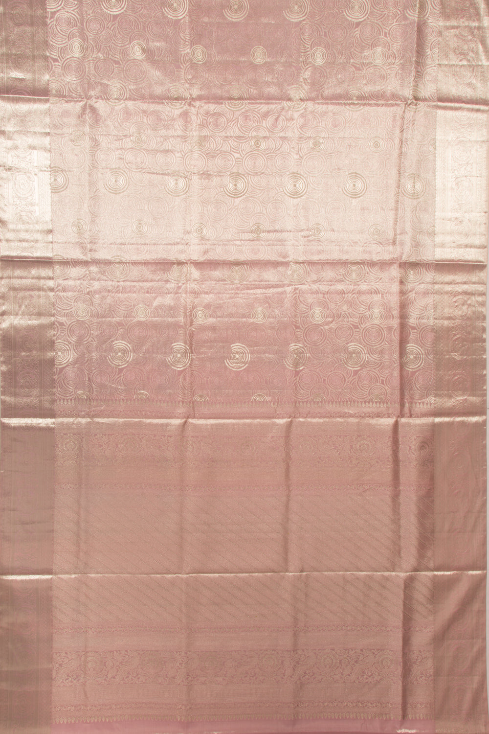 Taranga Kanchi Silk Tissue Brocade Lavender Saree