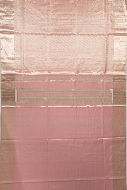 Taranga Kanchi Silk Tissue Brocade Lavender Saree