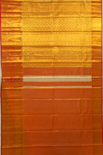 Taranga Kanchi Silk Tissue Brocade Sky Blue Saree