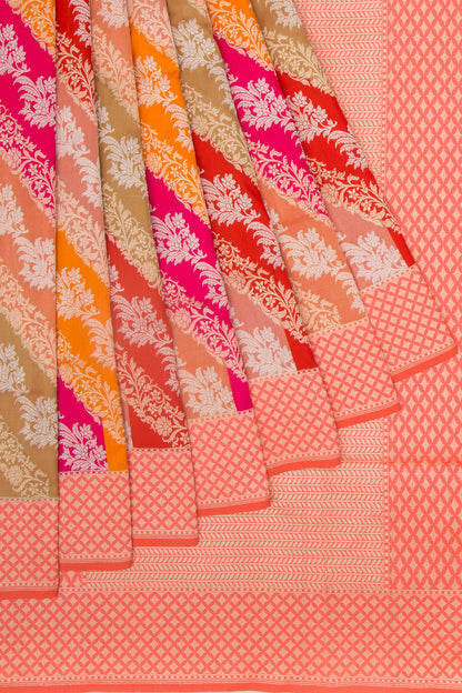 Banarasi Silk Jaal Rangkat Saree