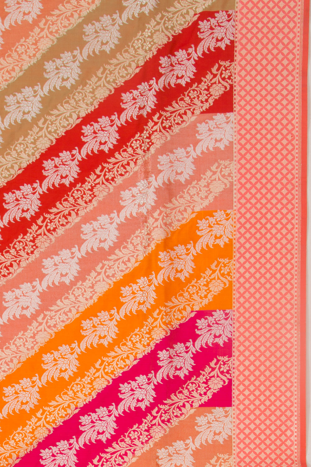 Banarasi Silk Jaal Rangkat Saree