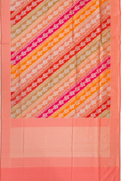 Banarasi Silk Jaal Rangkat Saree