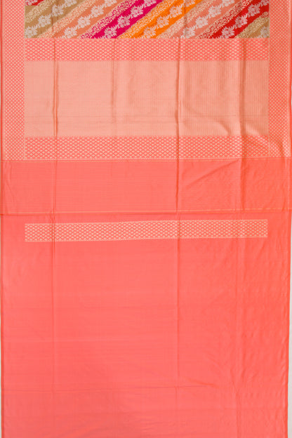 Banarasi Silk Jaal Rangkat Saree