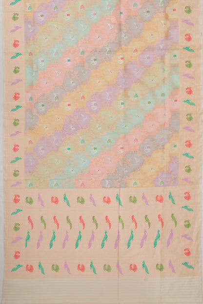 Banarasi Kora Organza Shikargah Rangkat Saree