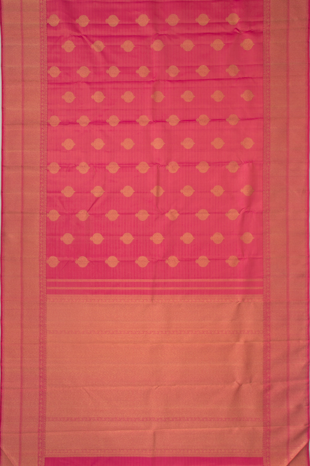 Kanchipuram Silk Butta Pink Saree
