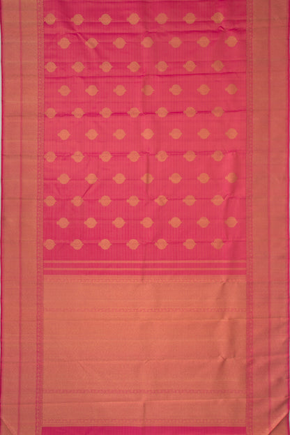 Kanchipuram Silk Butta Pink Saree