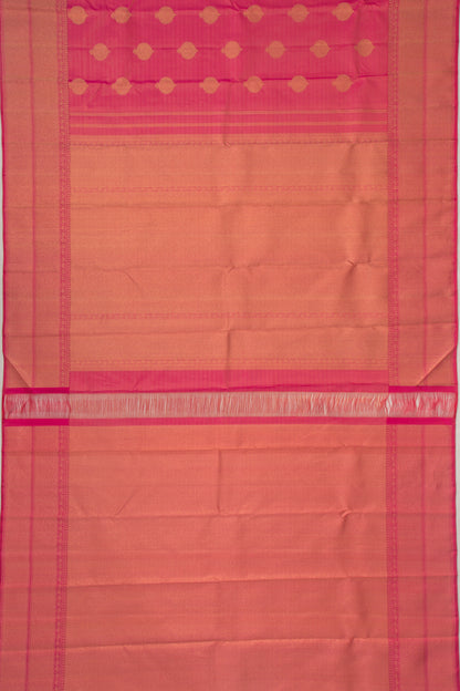 Kanchipuram Silk Butta Pink Saree