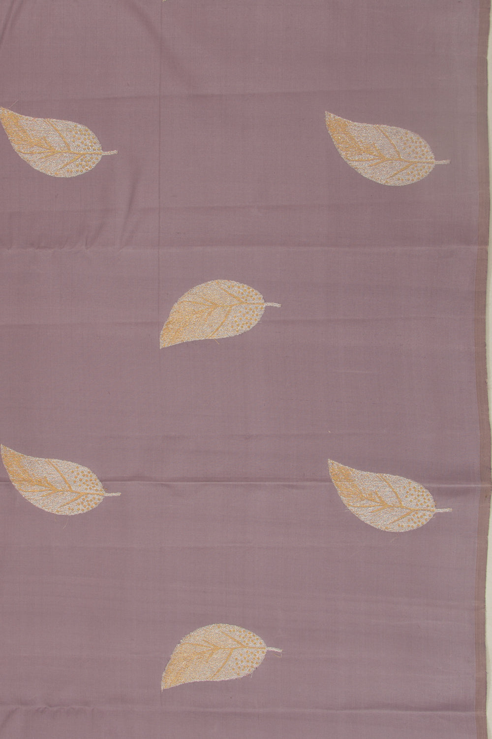 Kanchipuram Silk Butta Lilac Saree