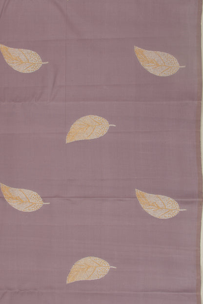 Kanchipuram Silk Butta Lilac Saree