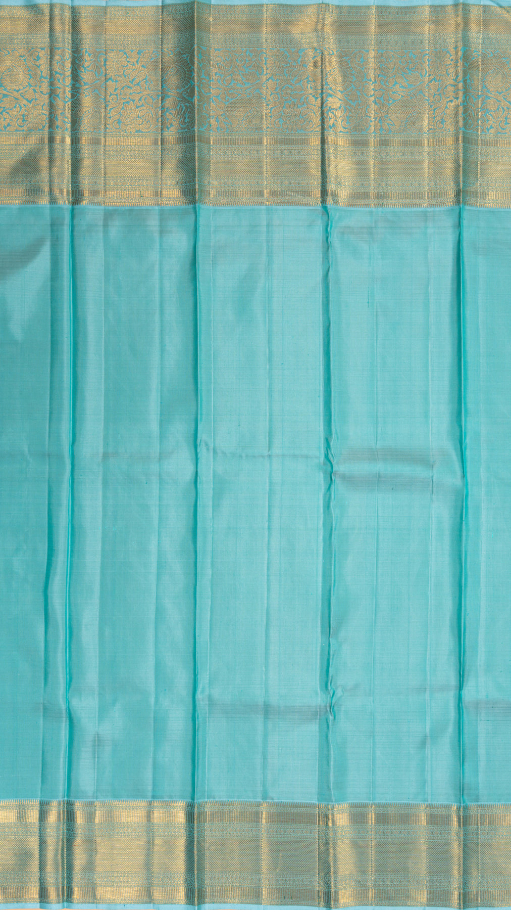 Kanchipuram Silk Brocade Royal Blue Saree