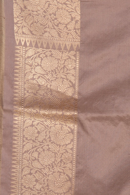 Banarasi Silk Jaal Snuff Saree