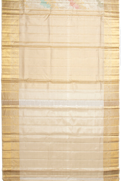 Kanchipuram Silk Leheriya Rangkat Saree