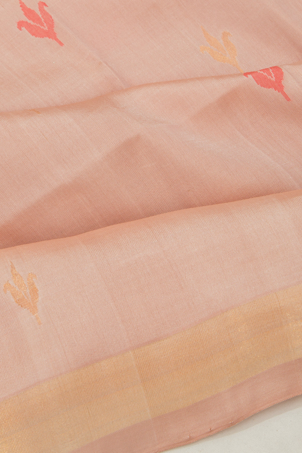Uppada Silk Butta Cream Saree