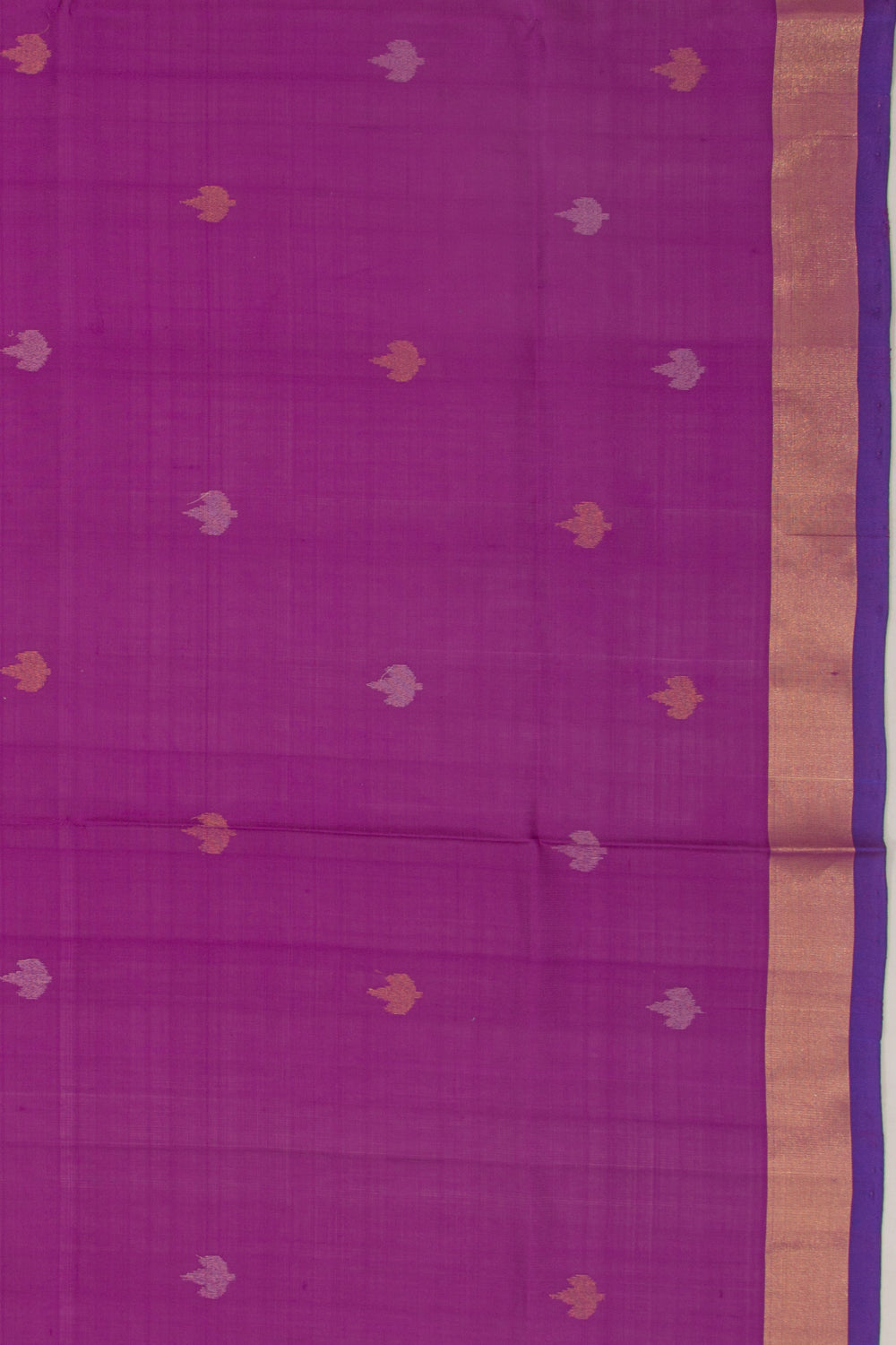 Uppada Silk Butta Purple Saree