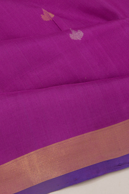 Uppada Silk Butta Purple Saree