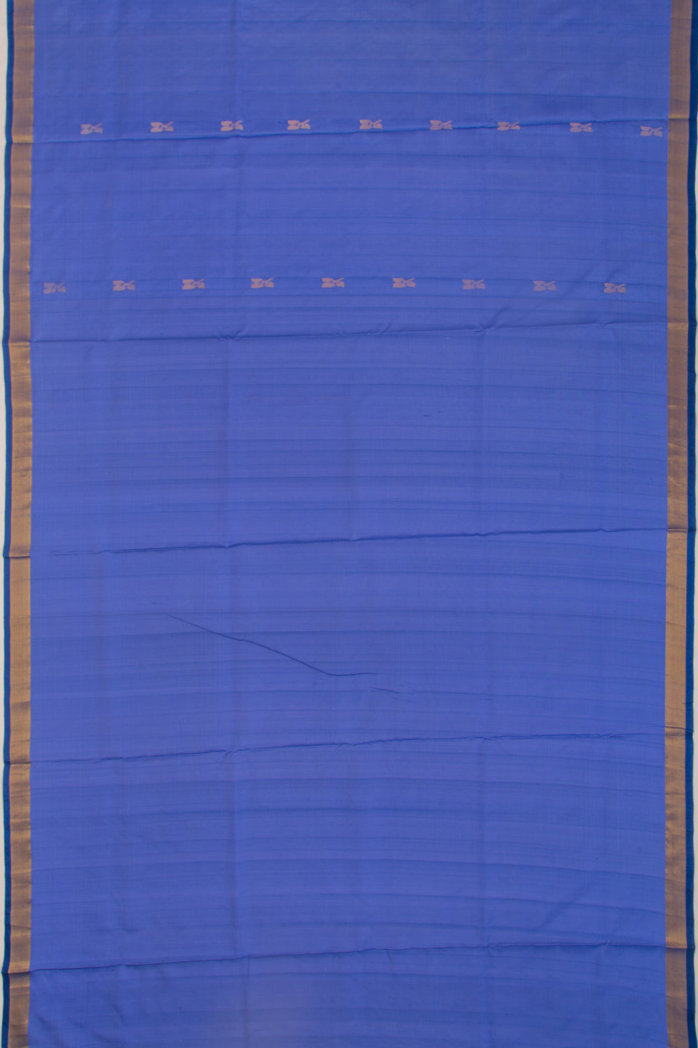 Uppada Silk Butta Blue Saree