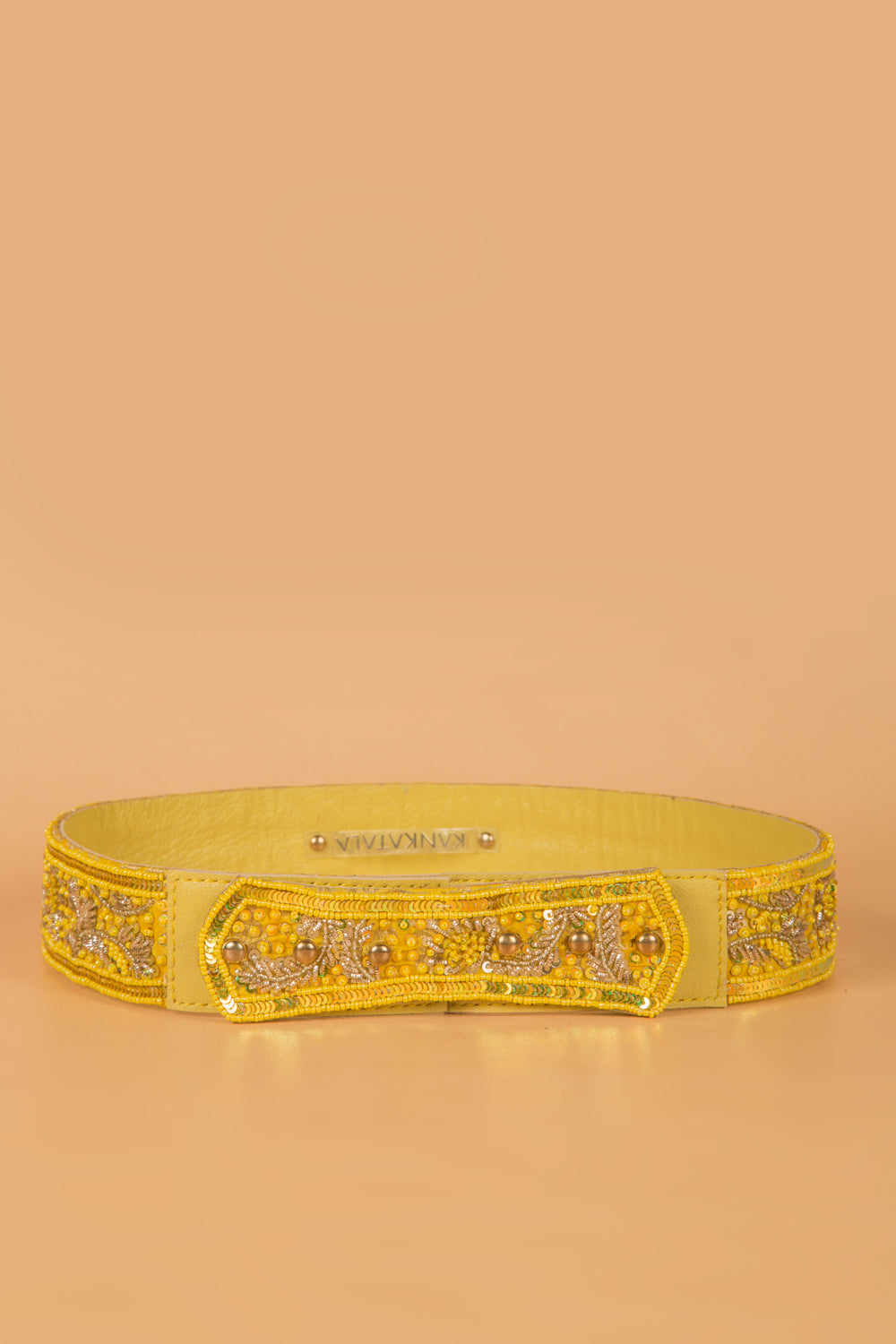 Zardosi Embroidery High Wasit Belt By Kankatala