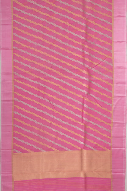 Organza Jaal Sea Pink Saree