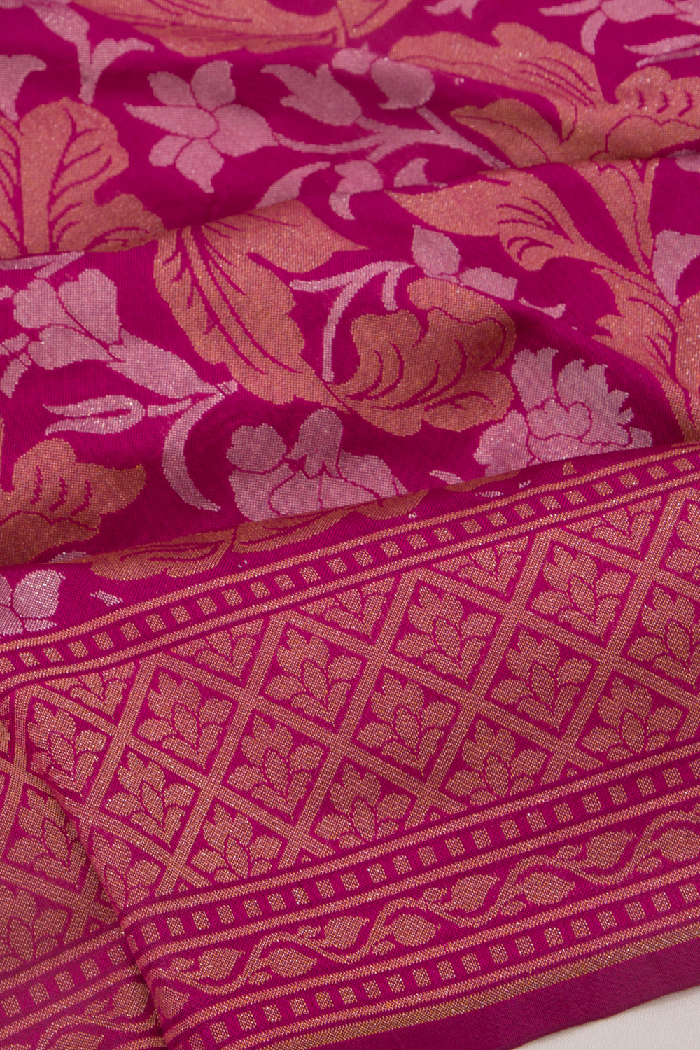 Banarasi Silk Jaal Purple Saree